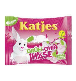 katjes Katjes Green Ear Bunny - 175g