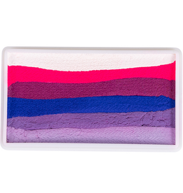 PartyXplosion Hobby Watercolor double splitcake Purple Butterfly by Lyudmyla Kotova 28 gram