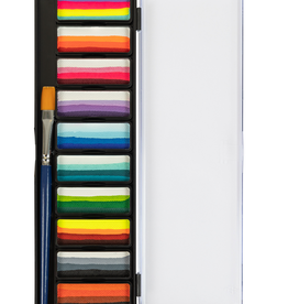PartyXplosion Hobby Watercolor palette Basic Lines by Lyudmyla Kotova 10 x 10 gram