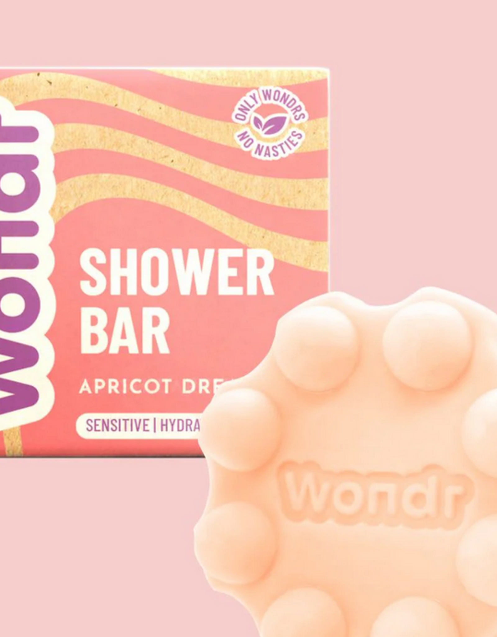 Wondr Summer Dreams | Shower Bar Apricot - sensitive 110g