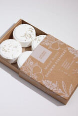 Ancient Wisdom Zen Douche Stomers - Therapie Wellness Kwartet - Stemming Boost (Wit) 4x 50g