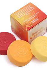 Ancient Wisdom Chakra Bad Bruisbal - Kleine Doos - Kracht & Creativiteit- 3x55g Ancient Wisdom Chakra Bad Bruisbal - Kleine Doos - Kracht & Creativiteit- 3x55g