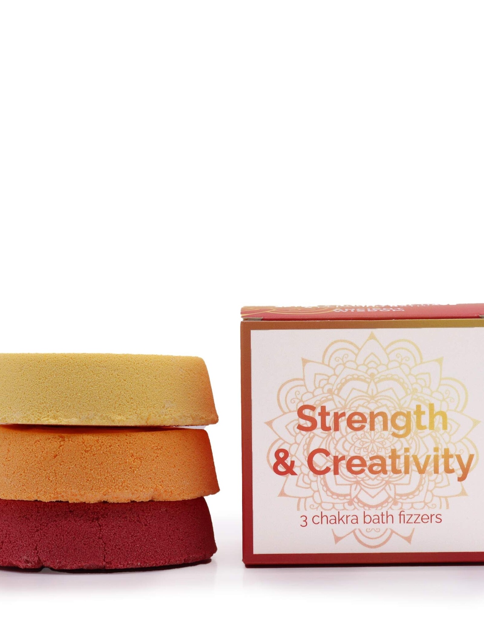 Ancient Wisdom Chakra Bad Bruisbal - Kleine Doos - Kracht & Creativiteit- 3x55g