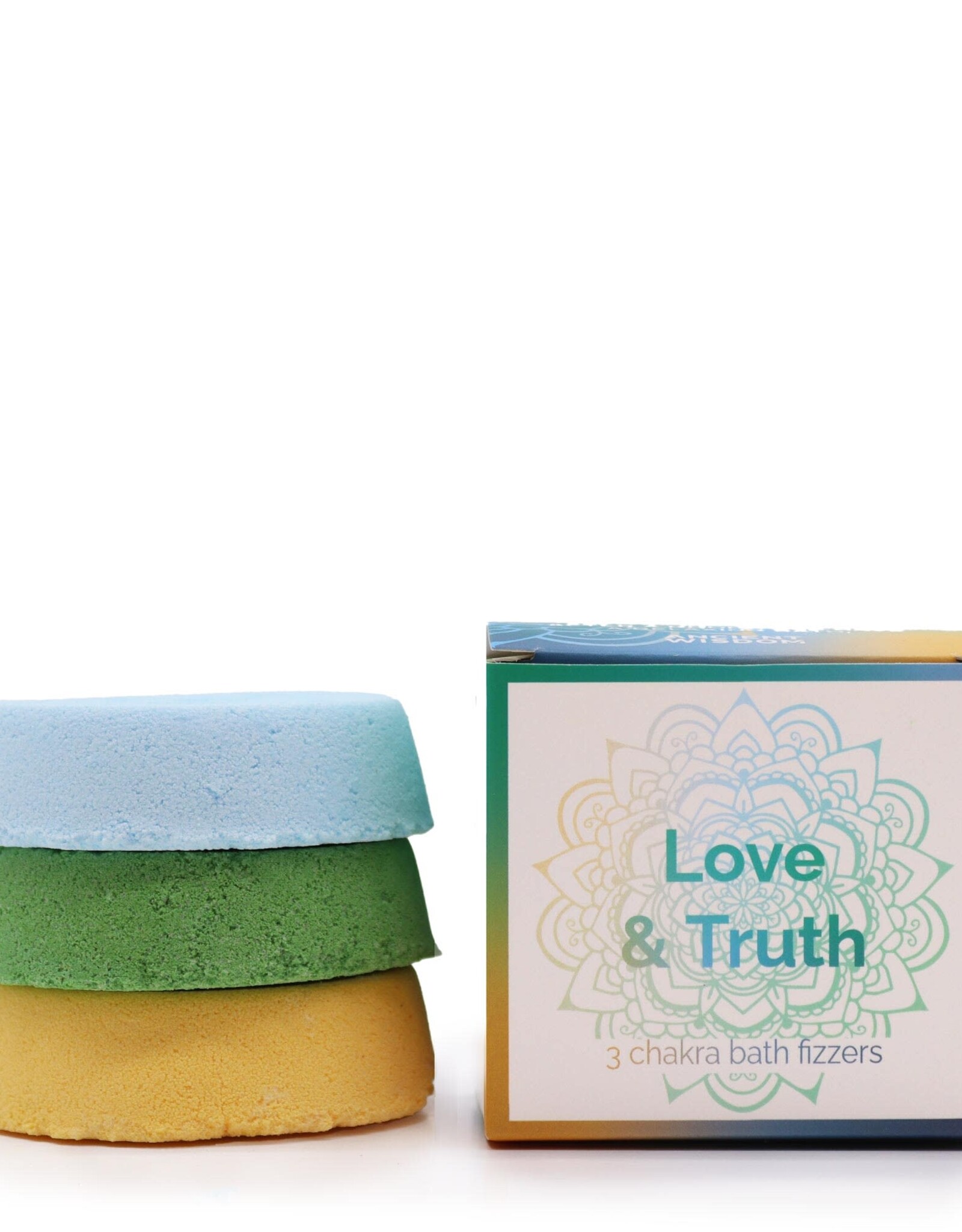 Ancient Wisdom Chakra Bad Bruisbal - Kleine Doos - Liefde & Waarheid  - 3x55g