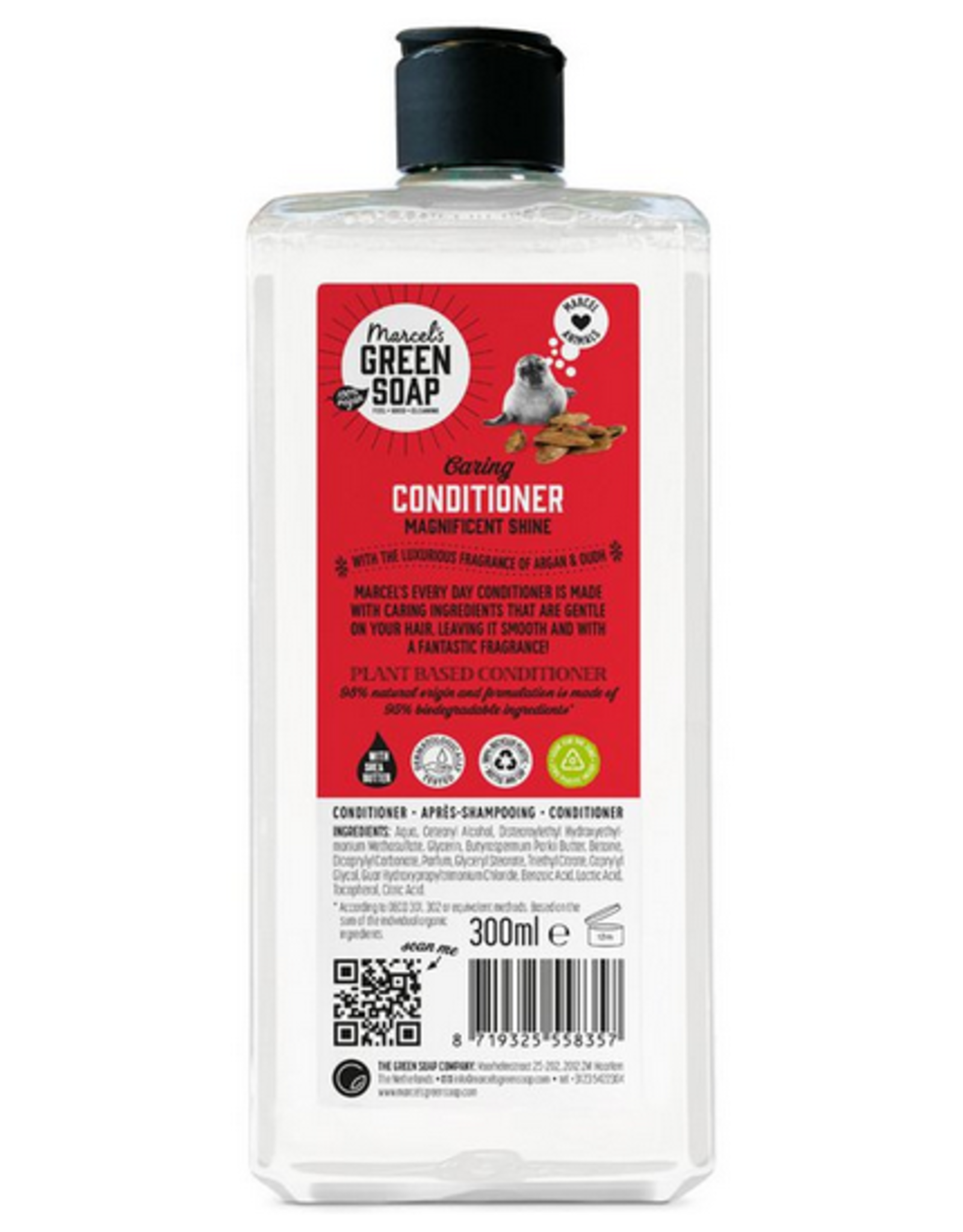 Marcel's Green Soap Conditioner Caring Magnificent Shine Argan & Oudh 300ml