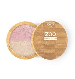 Zao ZAO Bamboe Shine-up Poeder Duo 311 (Pink & Gold) 9 gram