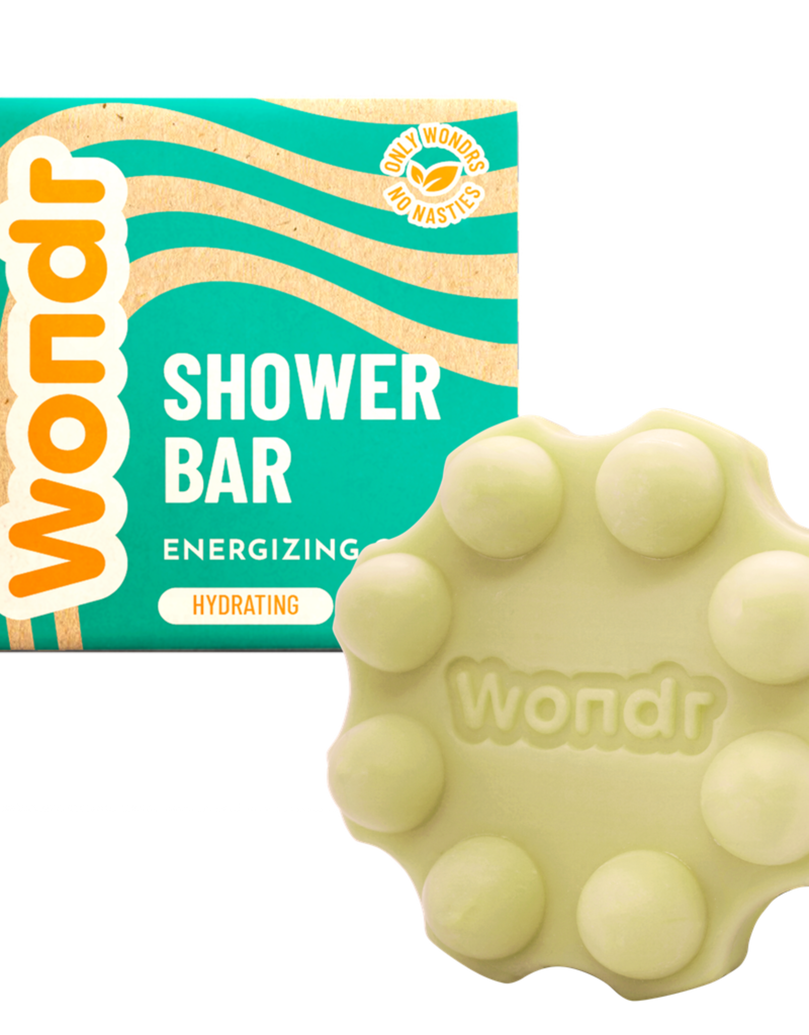 Wondr Energizing Ginger Shower bar -  110g