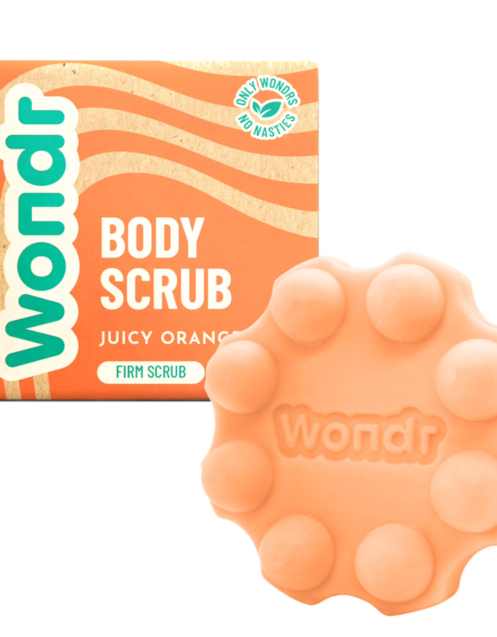 Wondr Orange & Grapefruit | Scrub Bar Orange & Grapefruit - hydraterend 102g