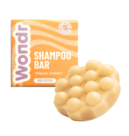Wondr Limited Edition Shampoo Bar - Bee My Honey - hair repair  55g