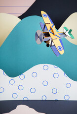 Studio Roof Cool classic plane - papieren vliegtuig - Studio Roof Studio Roof Cool classic plane - papieren vliegtuig - Studio Roof