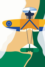 Studio Roof Cool classic plane - papieren vliegtuig - Studio Roof Studio Roof Cool classic plane - papieren vliegtuig - Studio Roof