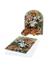 Studio Roof Pop-out card - Extravaganza leopard - Studio Roof