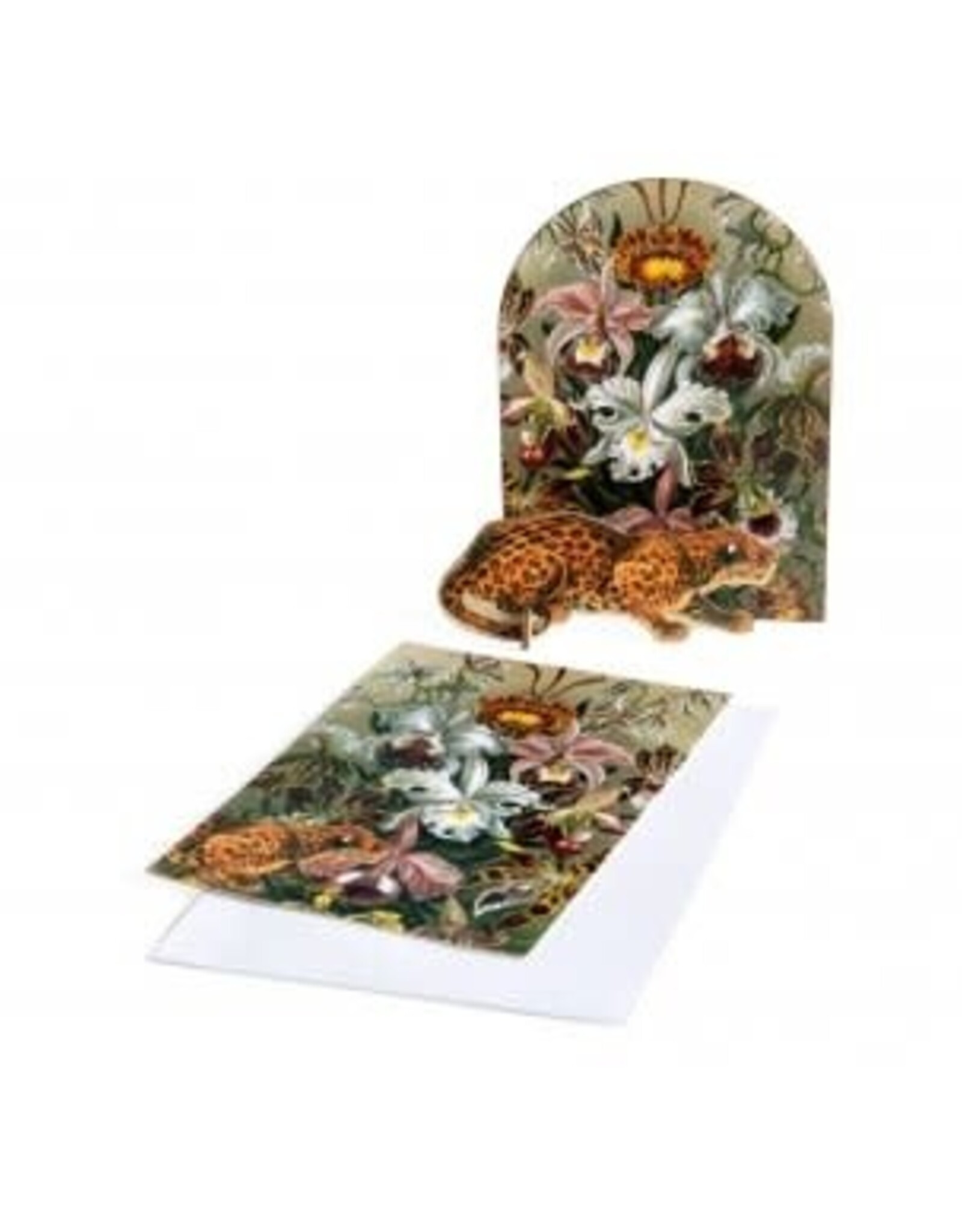 Studio Roof Pop-out card - Extravaganza leopard - Studio Roof