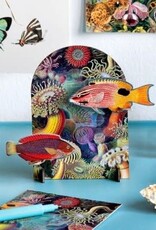 Studio Roof Pop-out card - Extravaganza: fishes - Studio Roof Studio Roof Pop-out card - Extravaganza: fishes - Studio Roof
