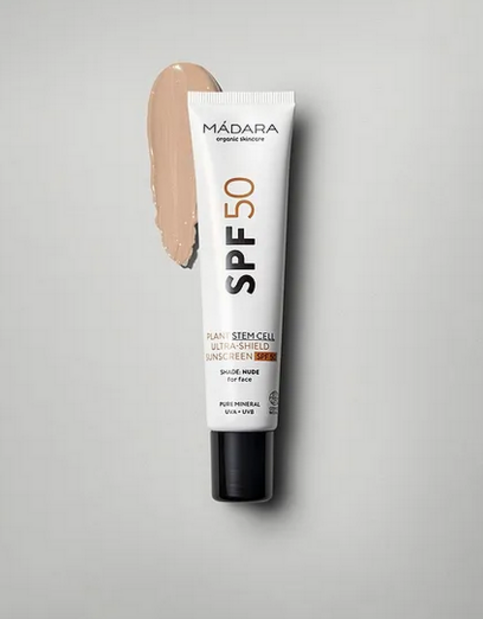 Madara organic skincare SPF50 Plant Stem Cell Ultra-Shield Sunscreen Sun Protection 40 ml - nude