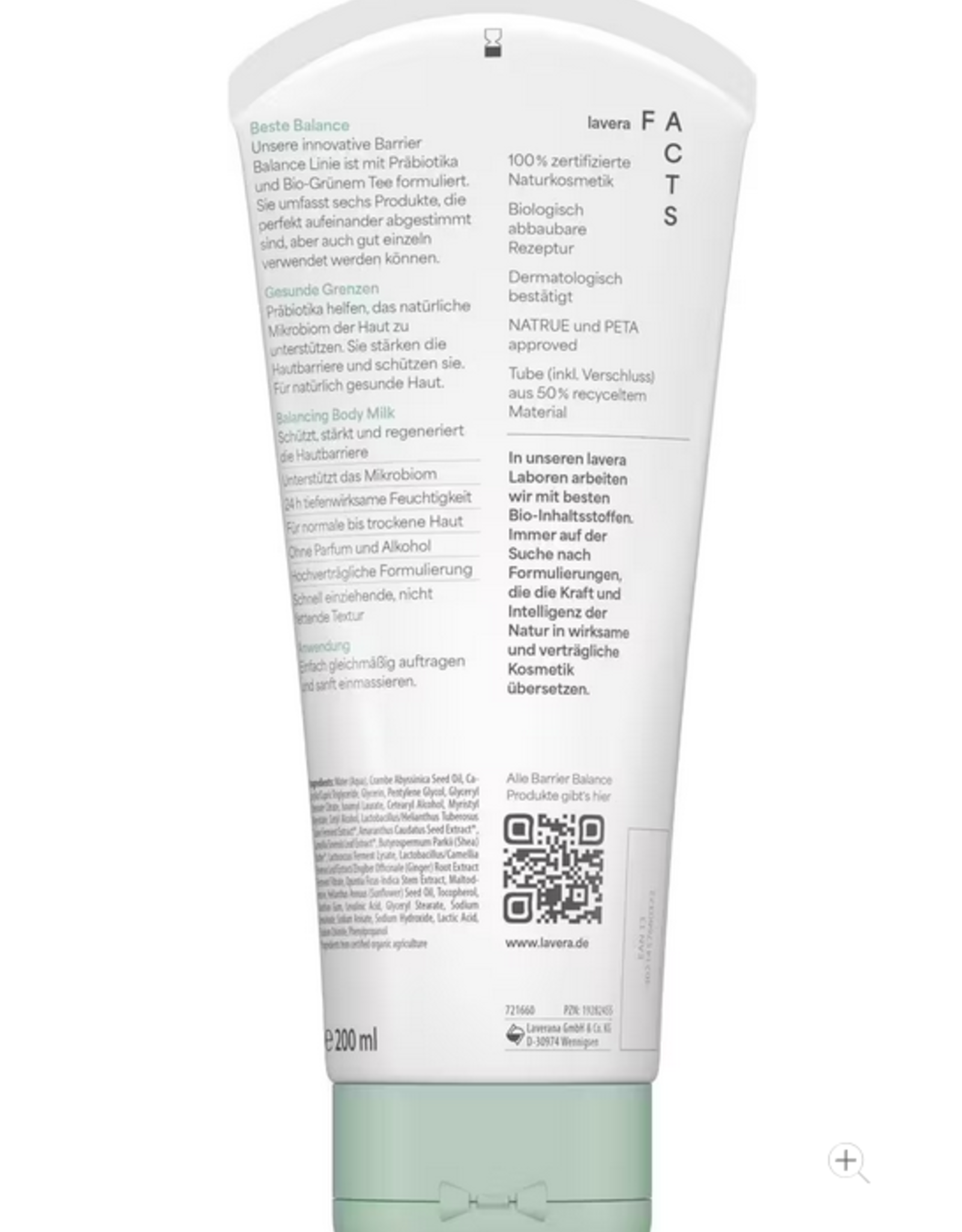 Lavera Lavera Barrier balance bodylotion bio - 200ml
