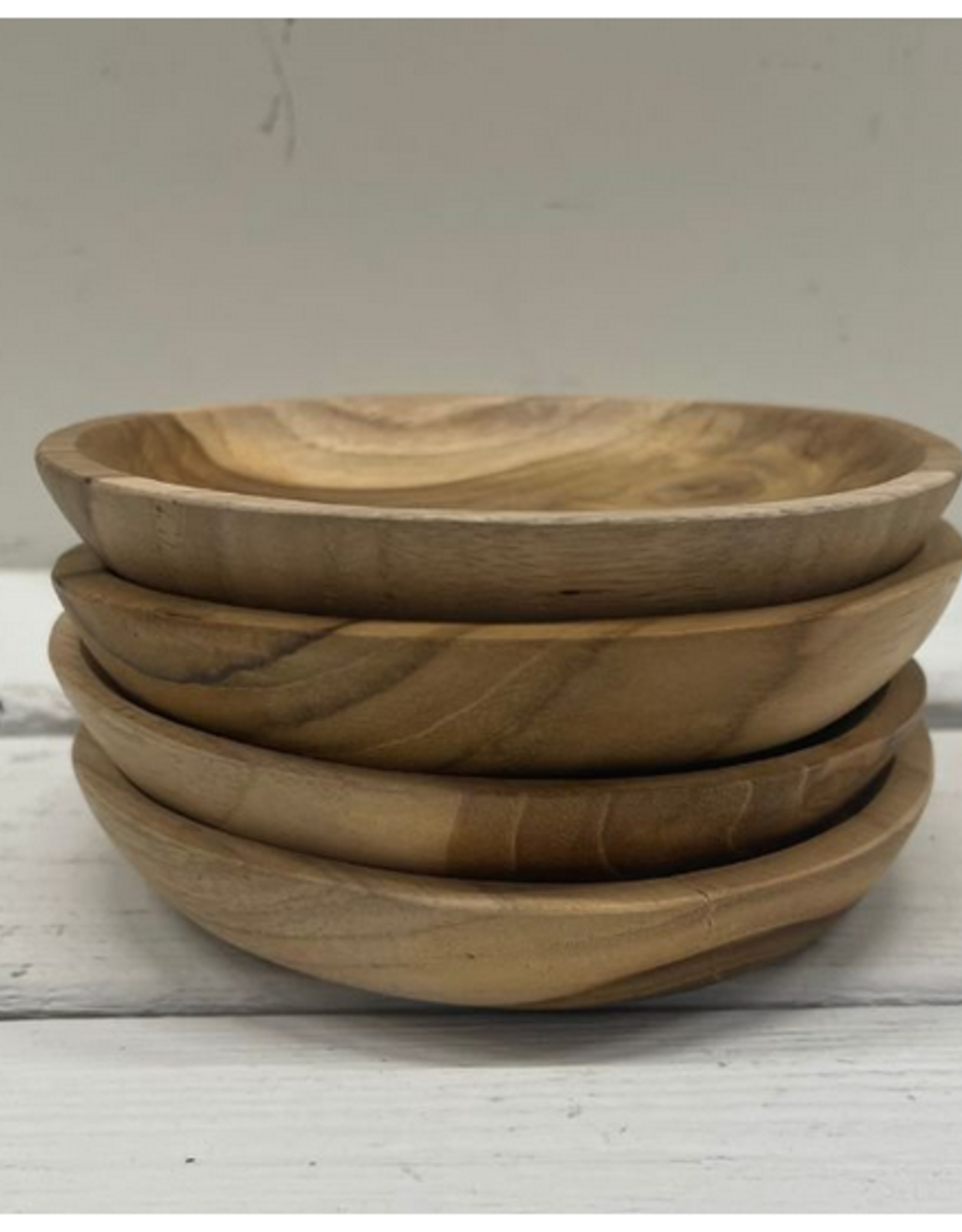 By Bazz Schaaltje voor Amberblokje - Schaaltje Teak 11cm