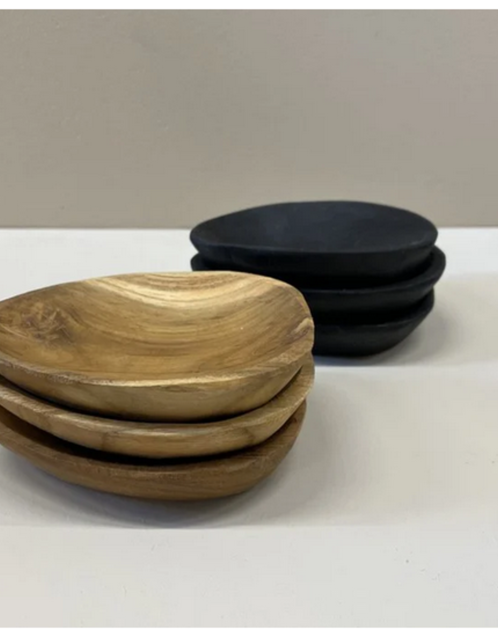By Bazz Schaaltje voor Amberblokje - Schaaltje Teak egg