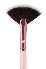 Boozyshop Boozyshop Pink & Rose Gold Small Fan Brush