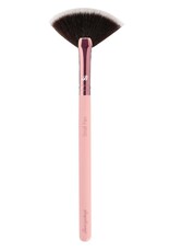 Boozyshop Boozyshop Pink & Rose Gold Small Fan Brush