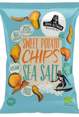 John Altman Zoete aardappel chips met zeezout - 90g