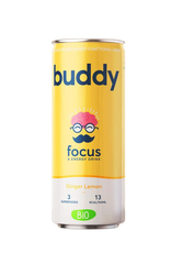 Buddy Drink ginger & lemon bio - 250ml - energiedrink & focus