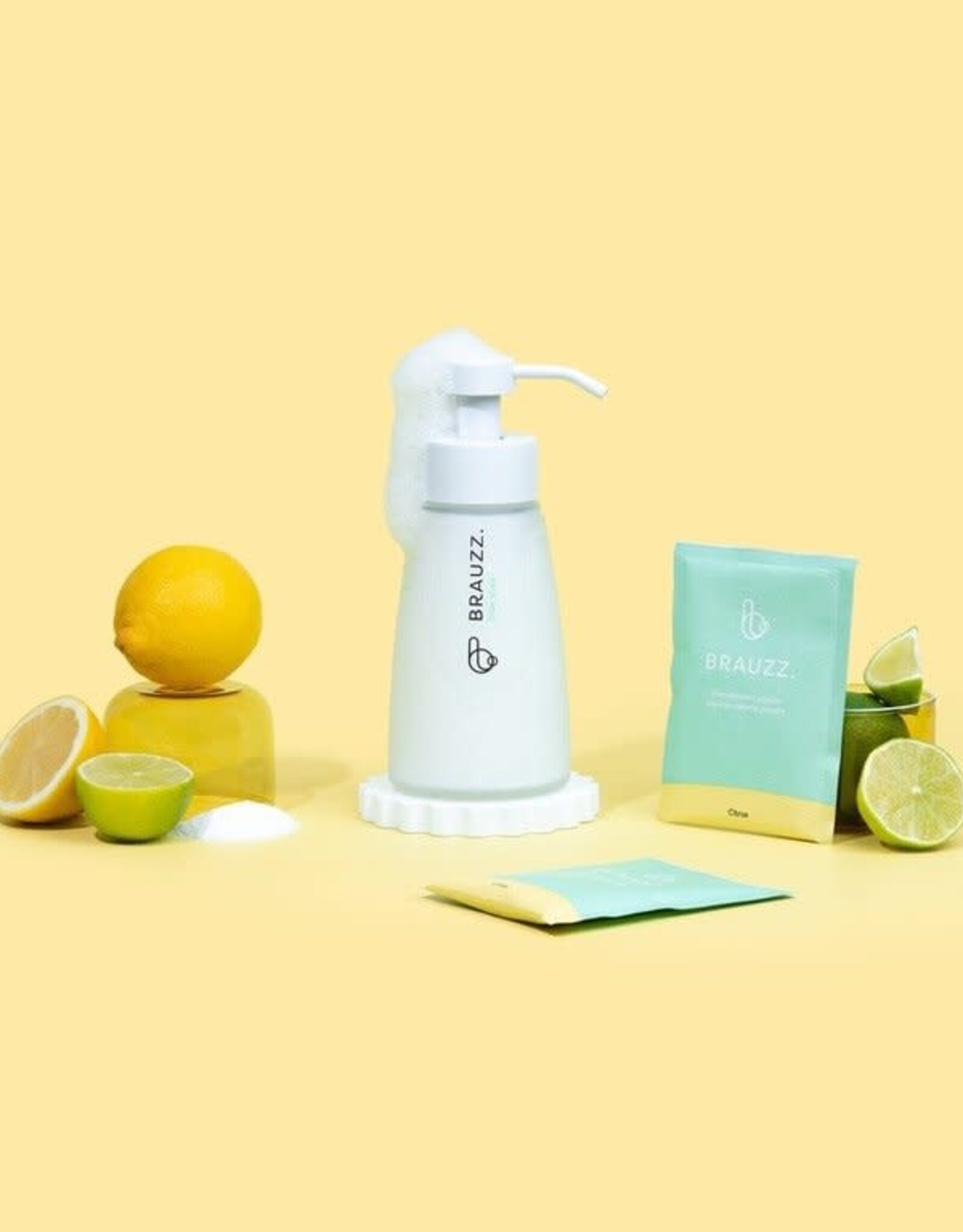 Brauzz Brauzz. - Navulling afwasmiddel citrus- 30g voor 250ml