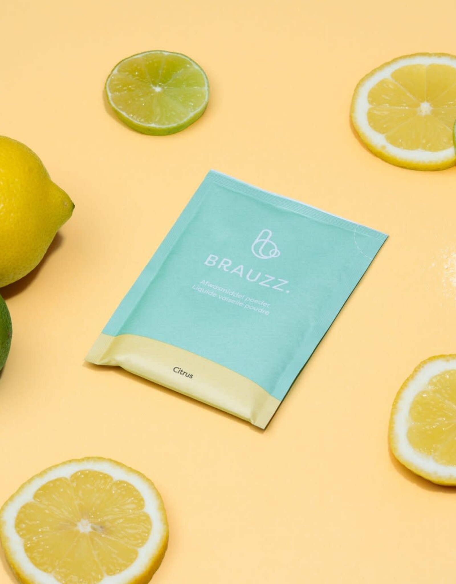 Brauzz Brauzz. - Navulling afwasmiddel citrus- 30g voor 250ml