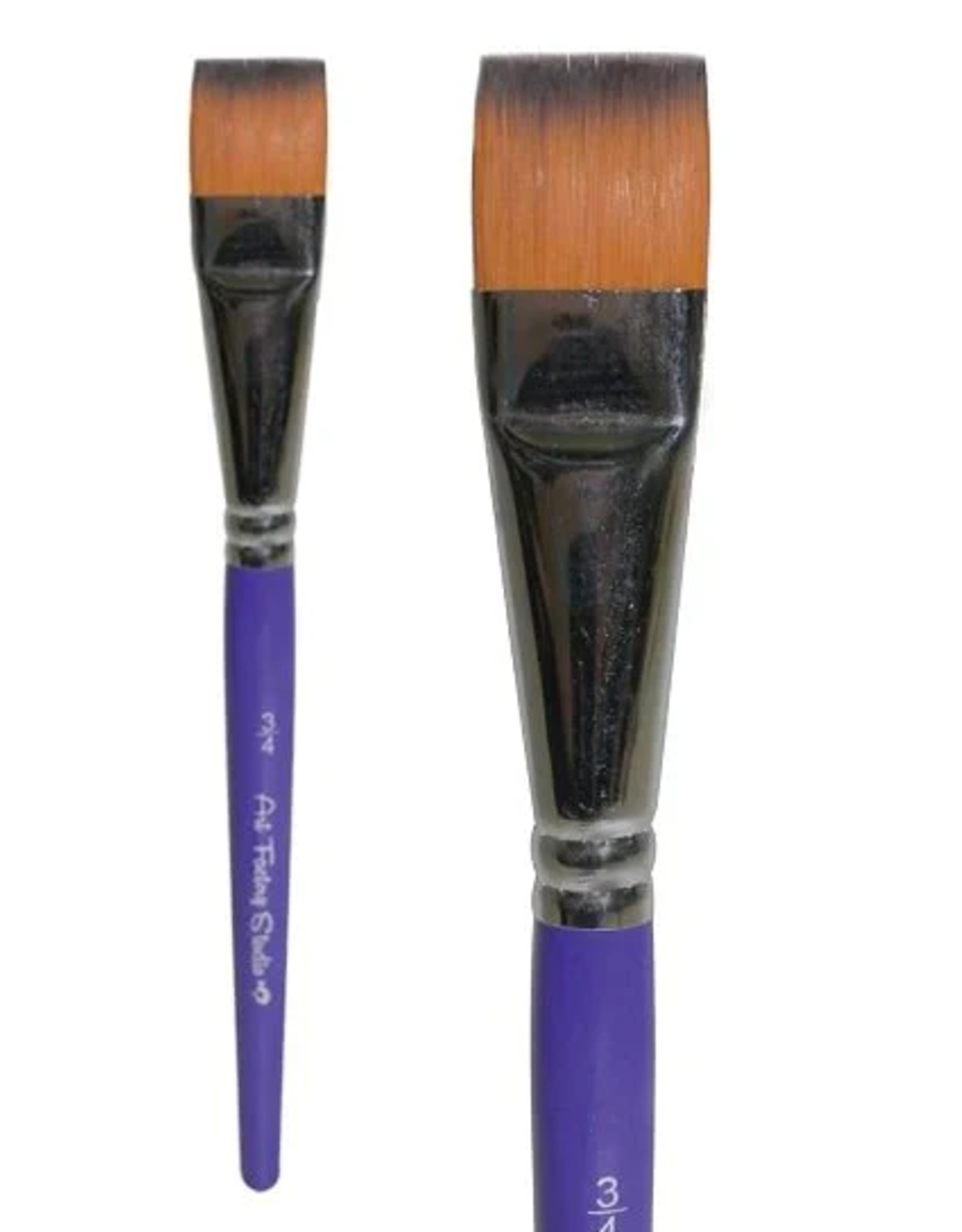Art Factory Art Factory Studio Face Paint Brush | 3/4" Flat Brush