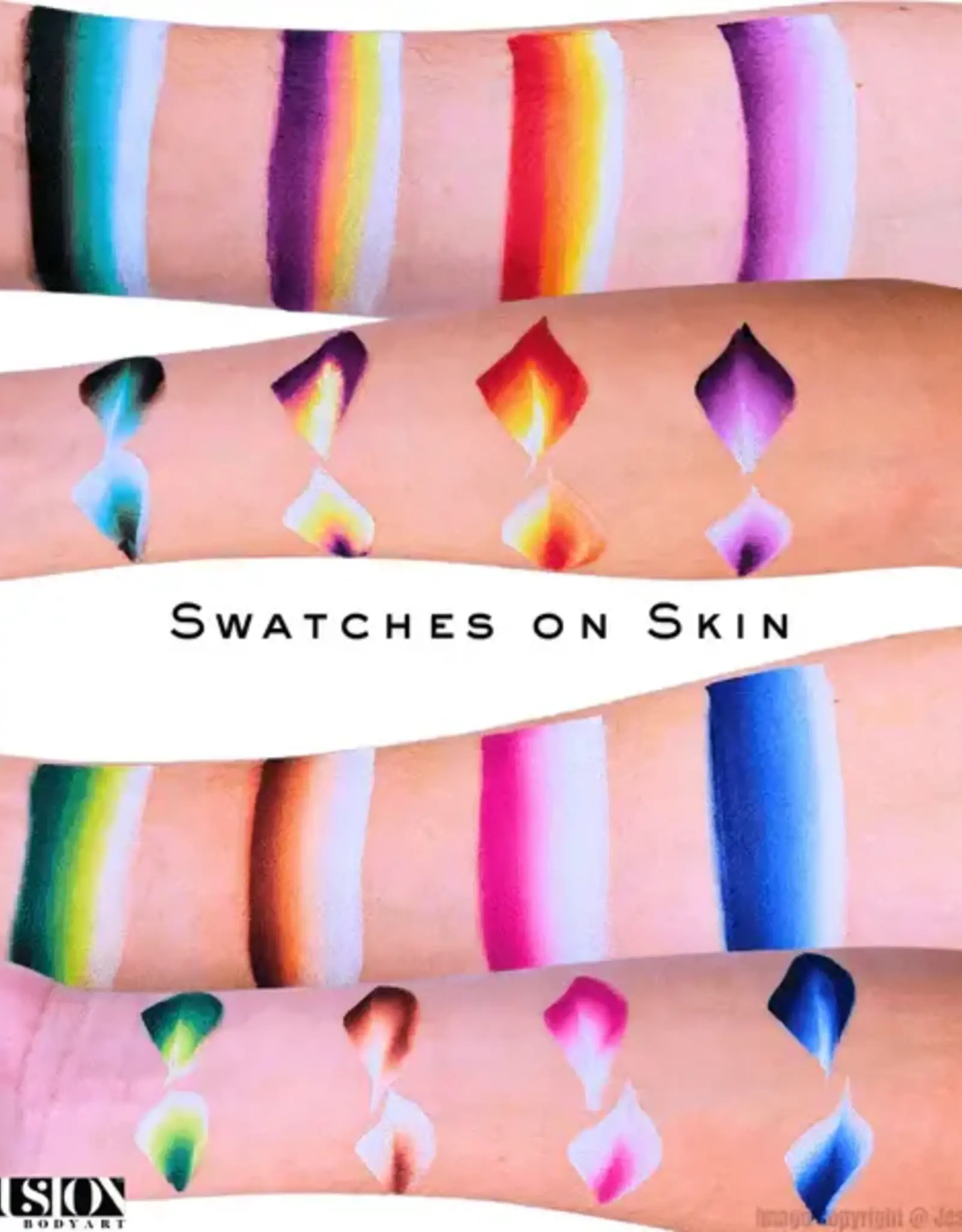 Fusion Fusion Thin Strokes | Candy Face Paint Palette