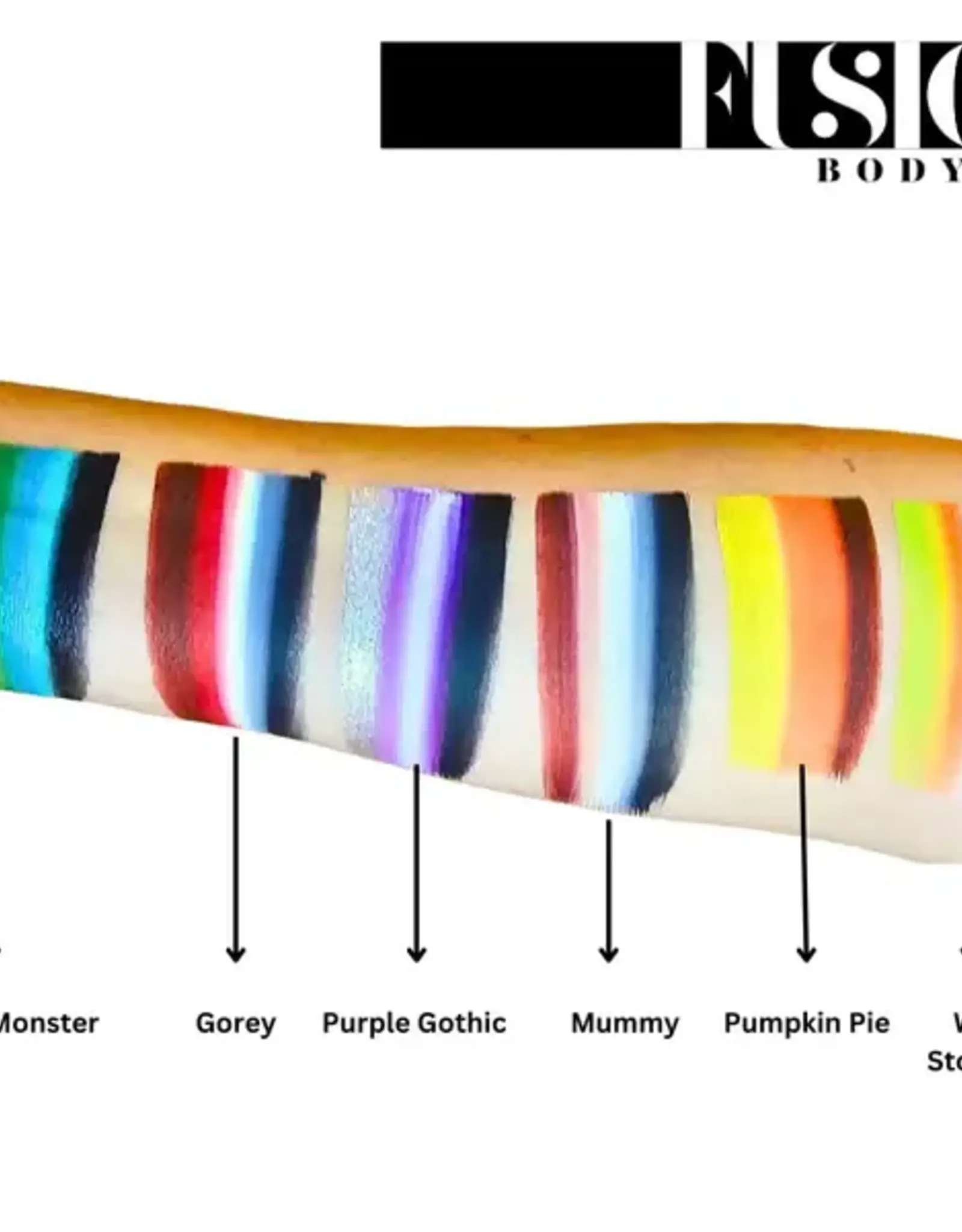 Fusion Fusion Face Painting Palette – Night Critters