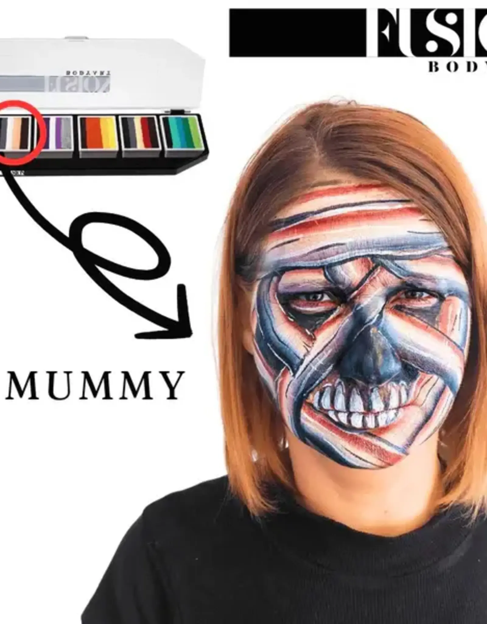 Fusion Fusion Face Painting Palette – Night Critters