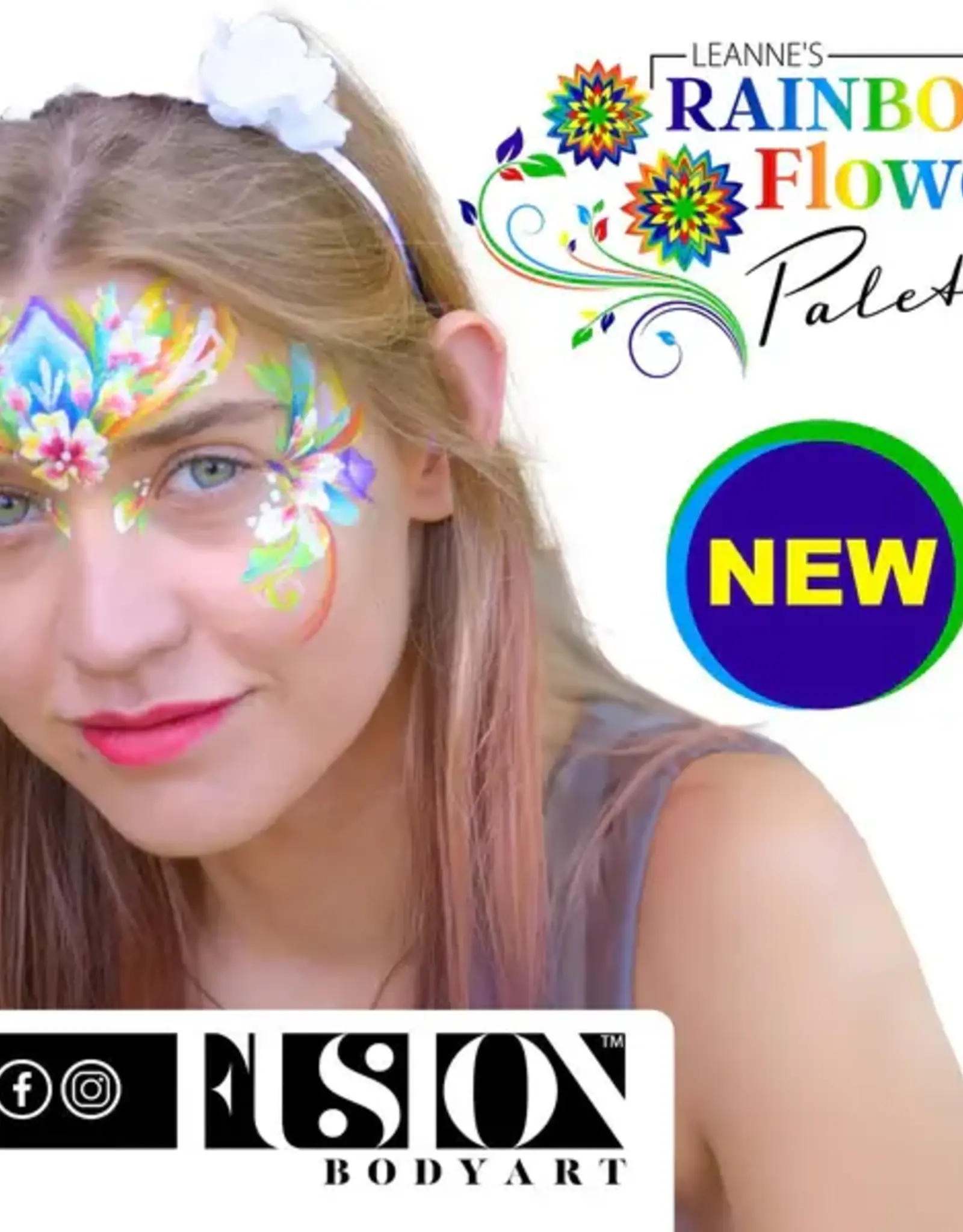 Fusion Leanne's Rainbow Flower Palette
