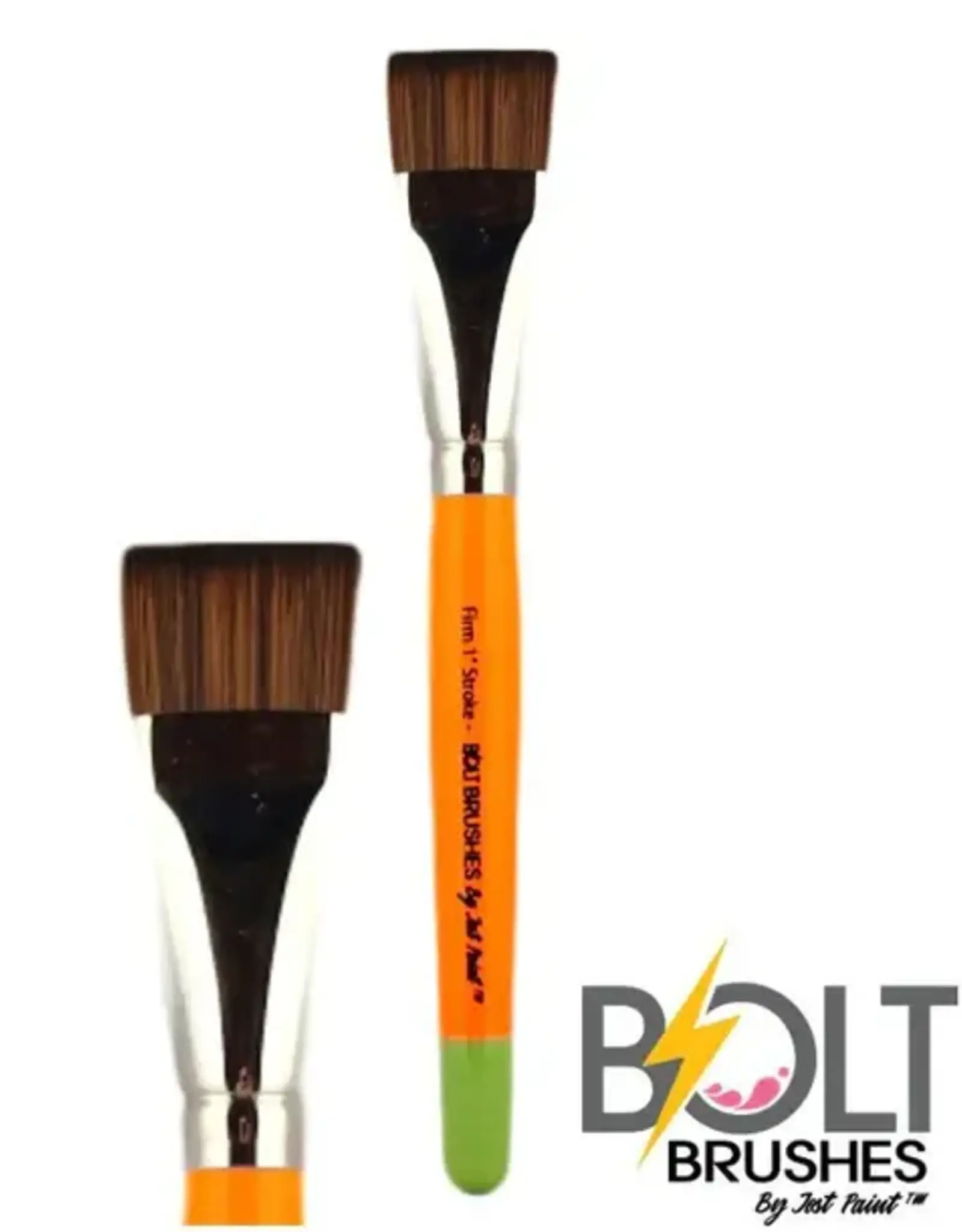 bolt BOLT | Face Painting Brushes by Jest Paint - FIRM 1 inch Stroke