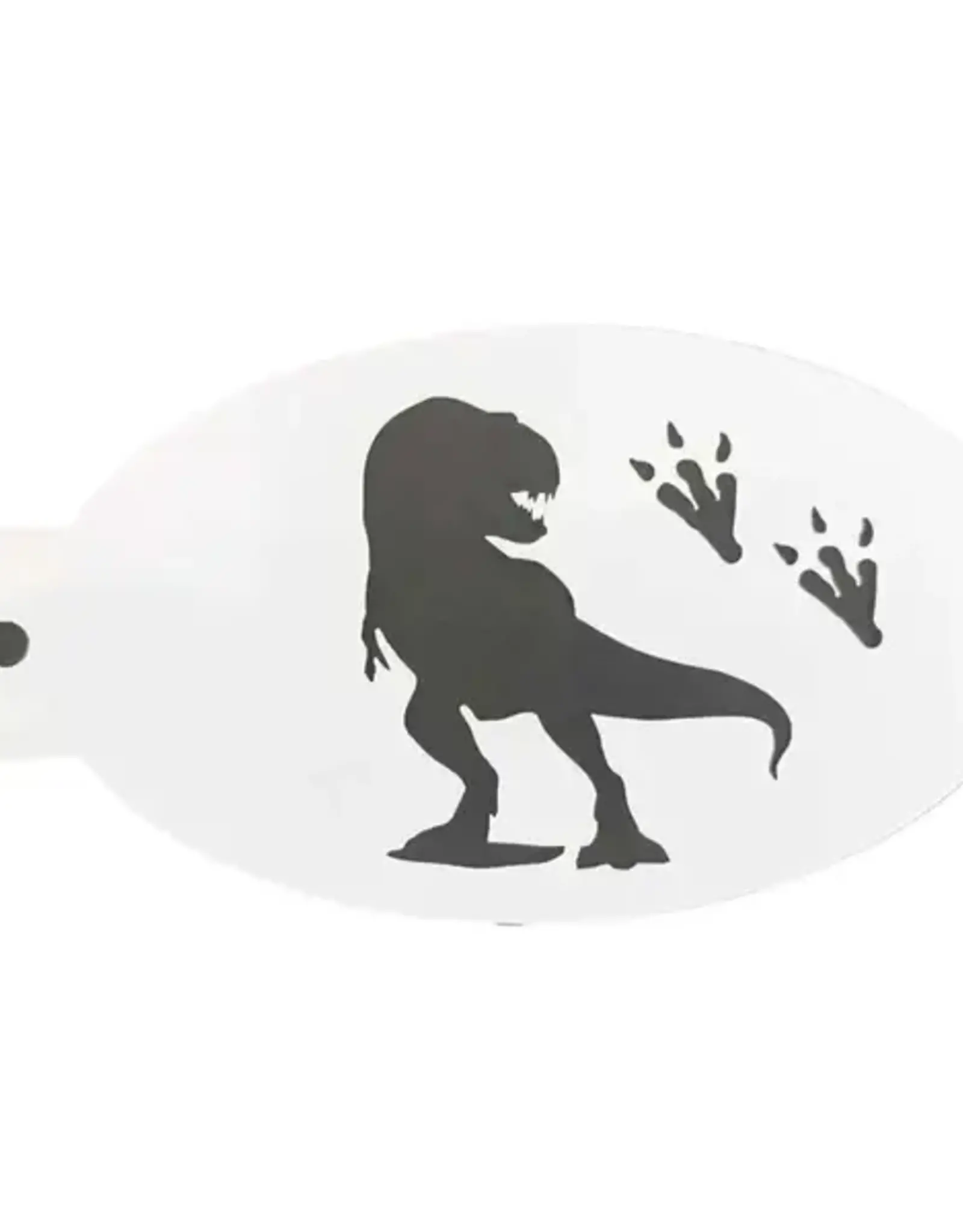 Art Factory Tyrannosaurus Dinosaur Face Painting Stencil - S01