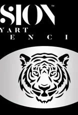 Fusion Majestic Tiger Face Paint Stencil FS08