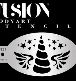 Fusion Magical Unicorn Horn Face Paint Stencil - FS27