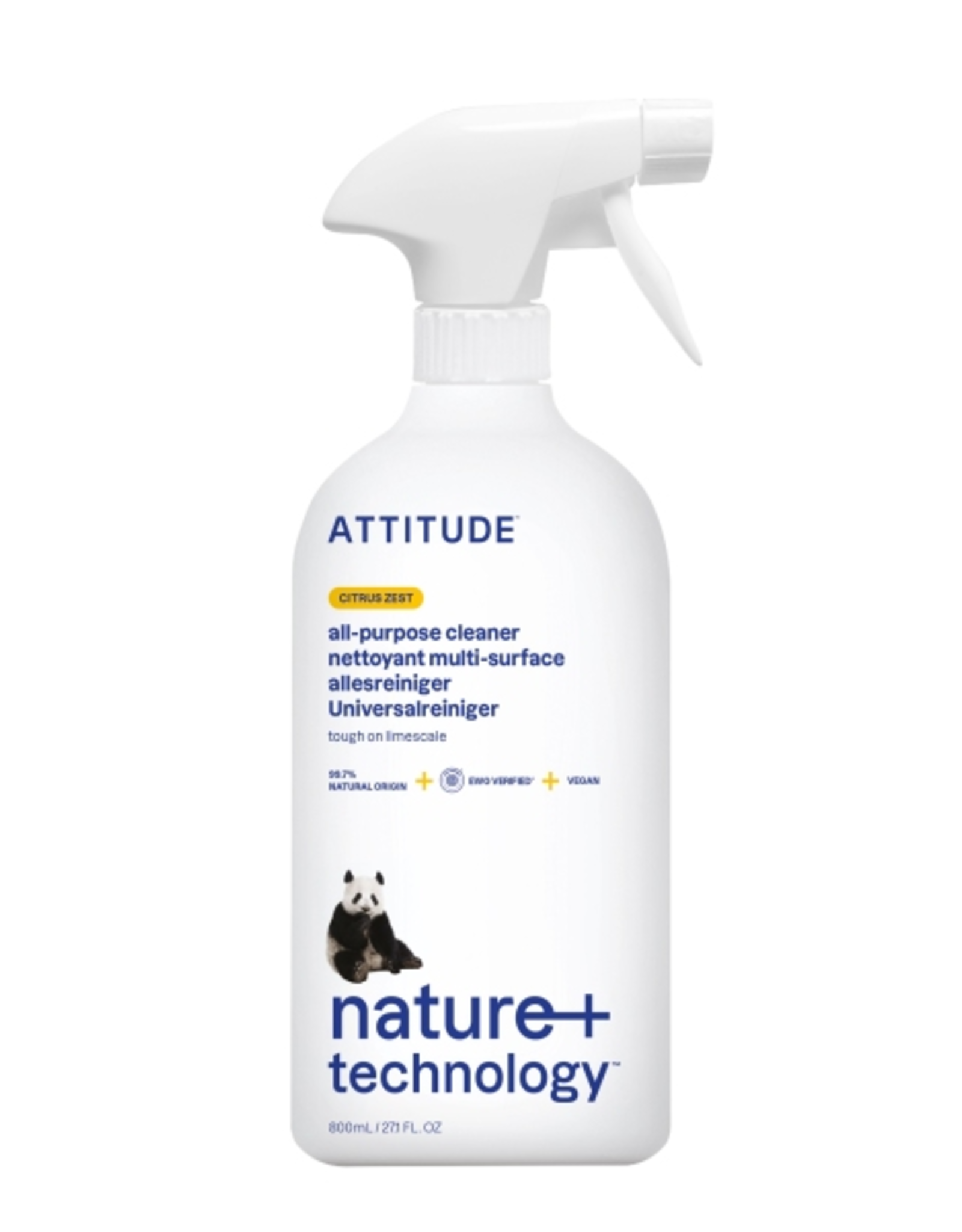 Attitude Attitude All Purpose Cleaner Citrus Zest 800ml