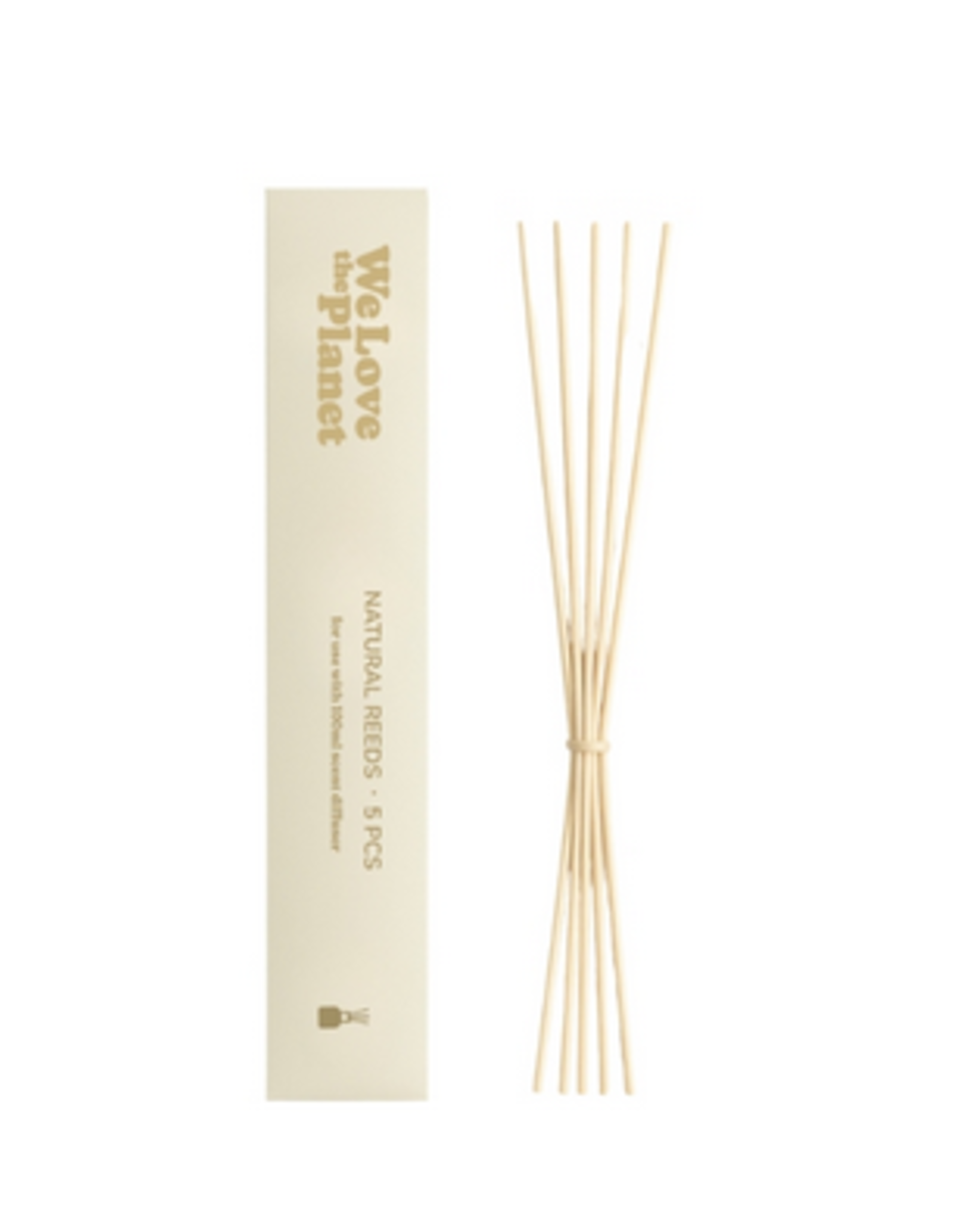 We love the planet Geurstokjes - Klein - Voor 100ml Diffuser