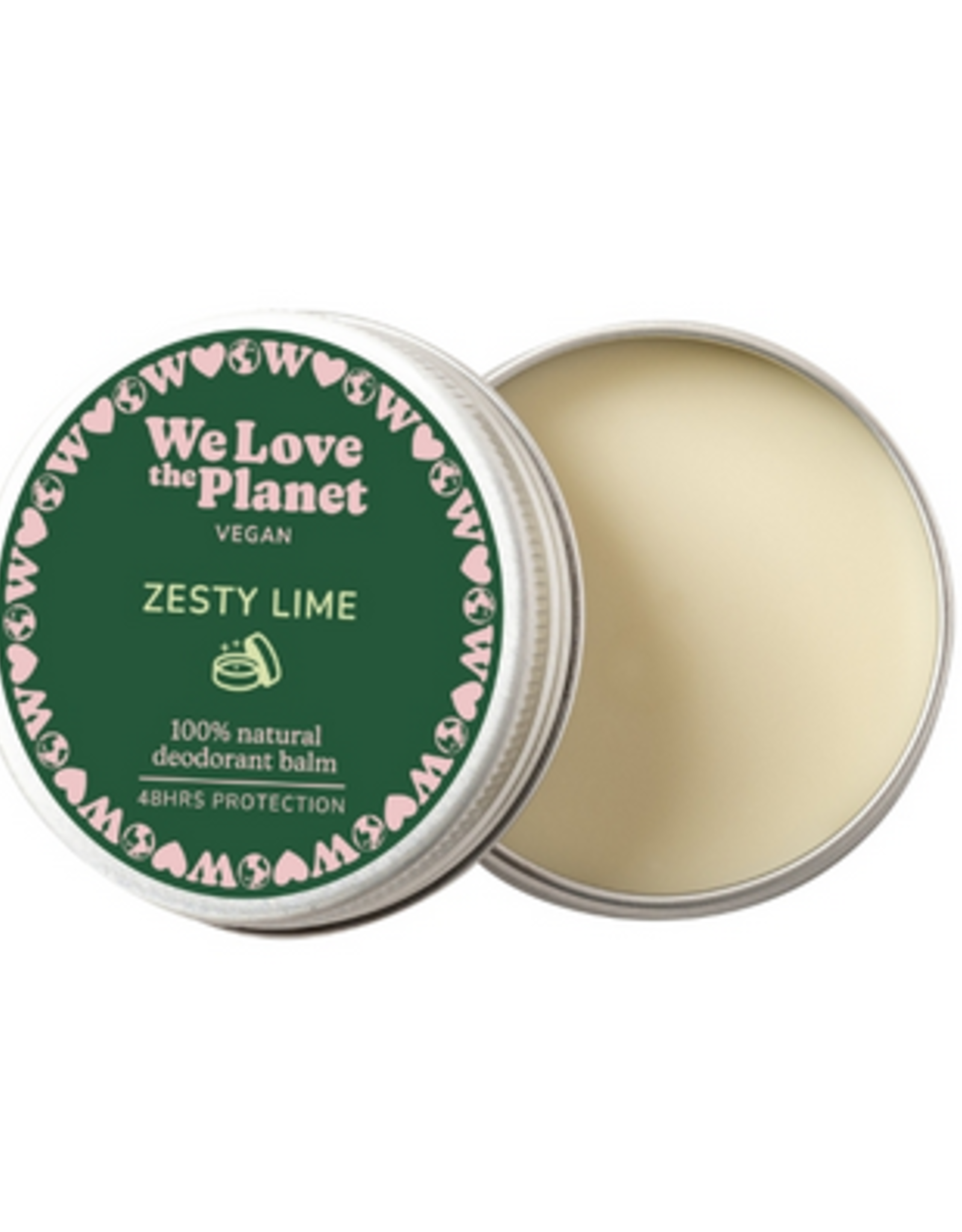 We love the planet Deo Balm Zesty Lime - Vegan - 35g