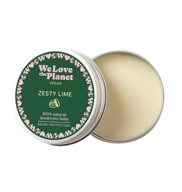 We love the planet Deo Balm Zesty Lime - Vegan - 35g