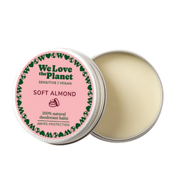 We love the planet Deo Balm Soft Almond - Vegan - Sensitive - 35g