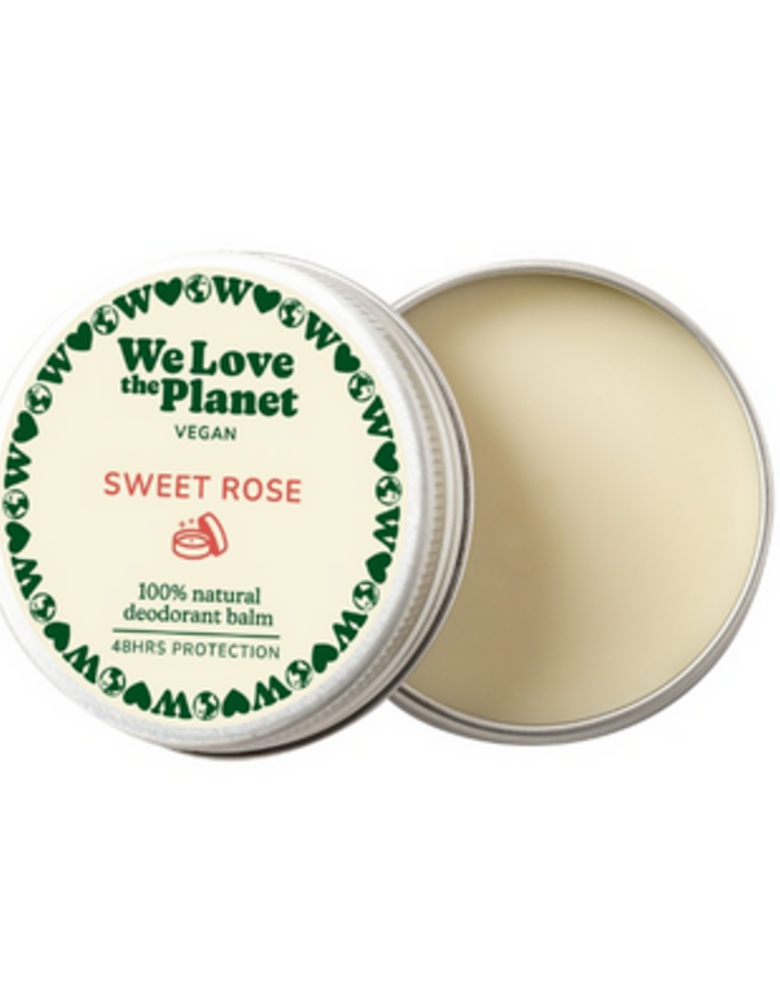 We love the planet Deo Balm Sweet Rose - Vegan - 35g