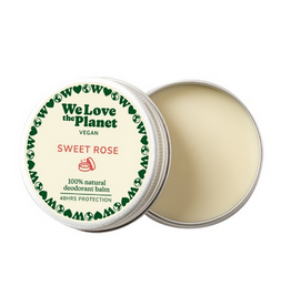 We love the planet Deo Balm Sweet Rose - Vegan - 35g