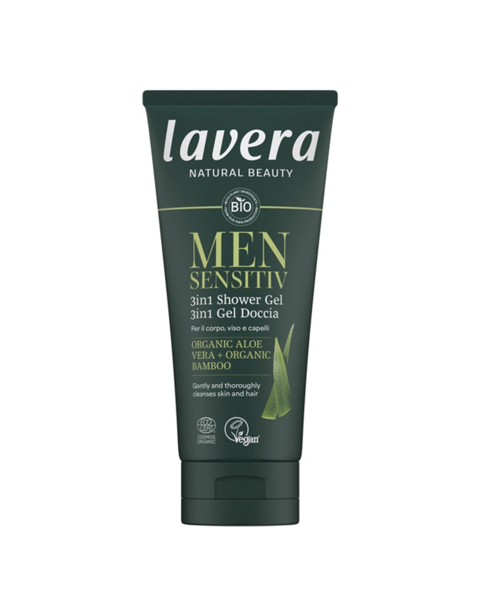 Lavera Men sensitiv 3-in-1 shower gel bio 200ml