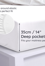 Bambaw Bamboe hoeslaken / bed sheet / fitted sheet