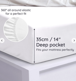 Bambaw Bamboe hoeslaken / bed sheet / fitted sheet