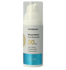 Hemptouch Mineral shield face sunscreen SPF30 50ml