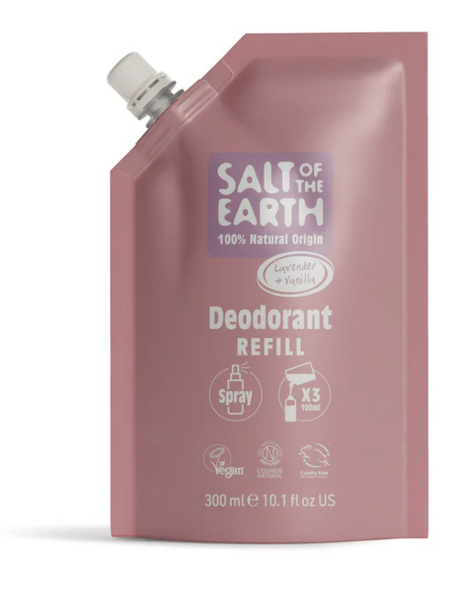 Salt of the Earth Lavender & Vanilla Spray Refill Pouch 300ML