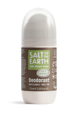 Salt of the Earth Oud & Bergamot Refillable Roll-On Deodorant COSMOS Natural 75ml